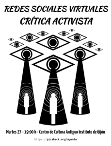 Redes sociales virtuales crítica Activista
