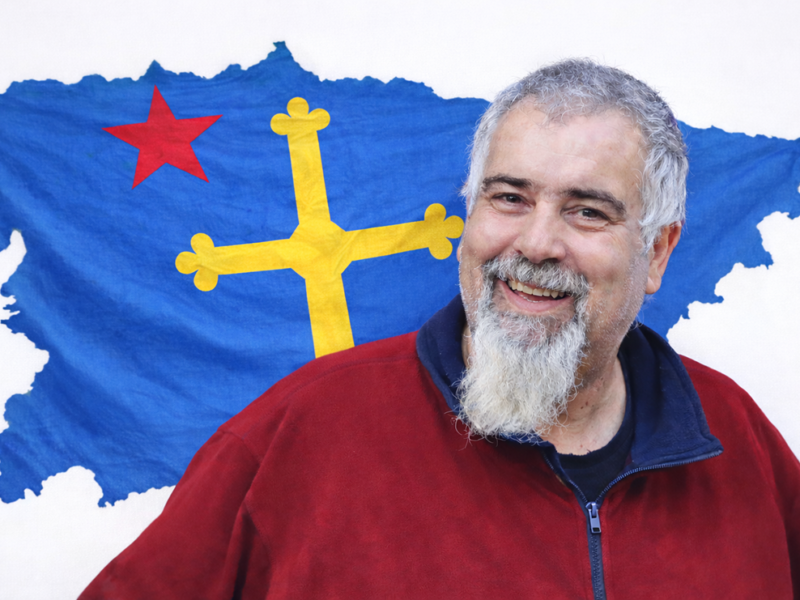 Nel Ánxel Palacio, activista pola soberanía y la xusticia social