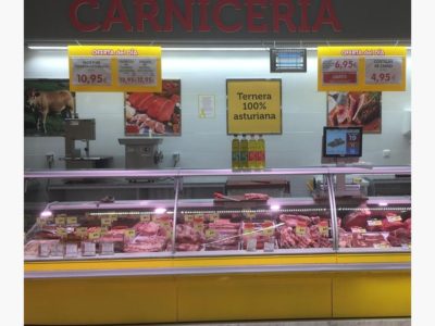 Imaxe d’archivu venceyada a la cadena asturiana de supermercaos Alimerka.