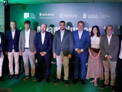 Participantes nel alcuentru Amar Asturias celebráu en Madrid sobre talentu y rellación cola diáspora asturiana.