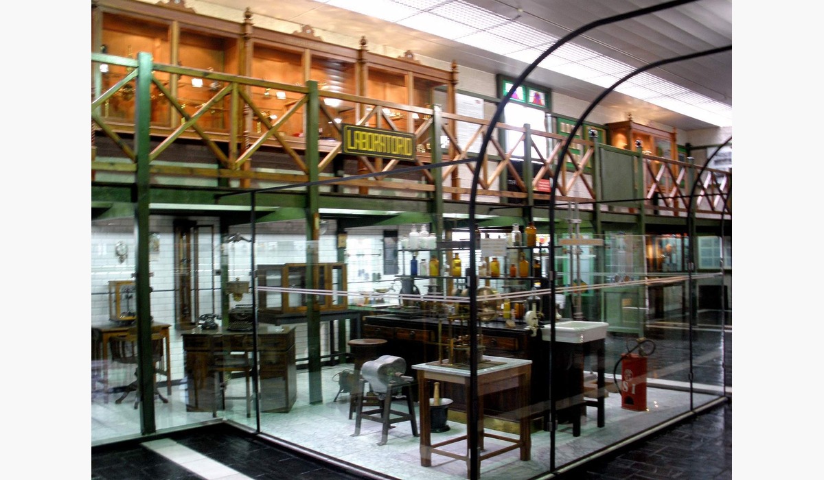 Instalaciones del Muséu de la Minería y de la Industria d’Asturies n’El Entregu.