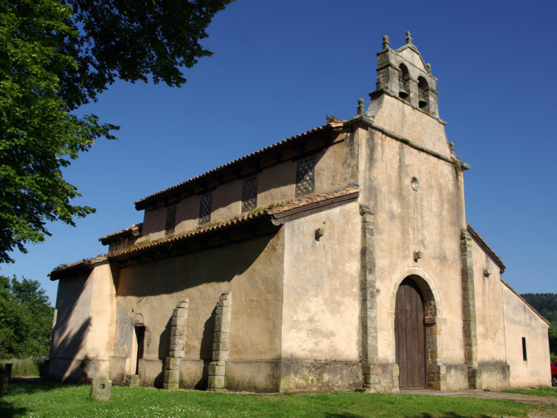 San Salvador de Priesca, en Villaviciosa, nuna semeya de 2013.
