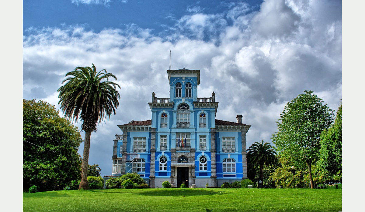 Quinta Guadalupe, sede del Archivo de Indianos y Muséu de la Emigración, en Colombres.