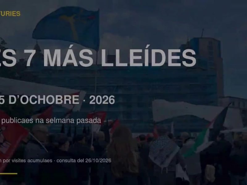 Portada del resume d’InfoAsturies TV coles siete noticies más lleíes del 19 al 25 d’ochobre de 2026
