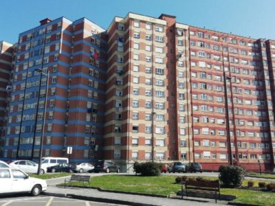 Torres de Pando y espaciu urbanu nel barriu de Pumarín d’Uviéu